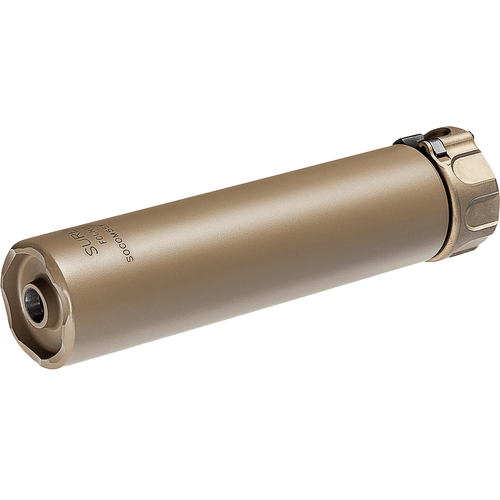 Surefire SOCOM556SB2DE SOCOM556-SB2 5.56x45mm NATO 1.50" Flat Dark Earth Aluminum/Stainless Steel Silencer