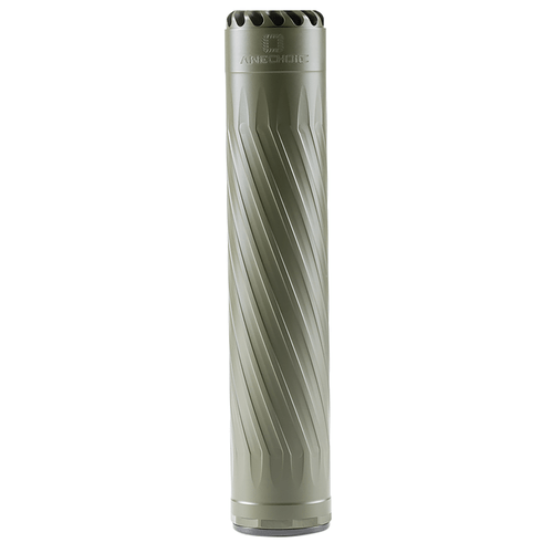 Anechoic X30LOD Anechox 30L 22-30Cal 1.62" Olive Titanium/Stainless Steel 5/8"x24 Suppressor