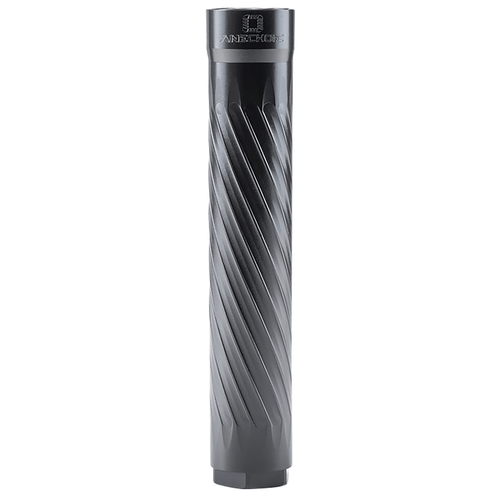 Anechoic X22B Anechox 22 22LR/17HMR/22Mag 1.10" Black 7075-T6/Titanium 1/2"x28 Suppressor