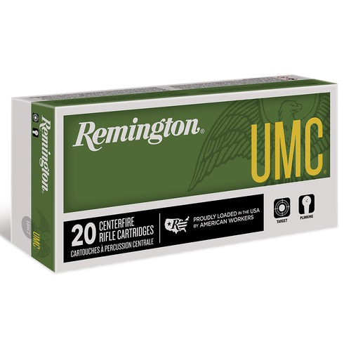 Remington Ammunition 23661 UMC 450Bushmaster 260gr Full Metal Jacket 20 Per Box
