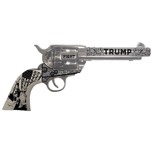 Traditions SAT73132FT 1873 Trump-Fight 45 Long Colt 6 Shot 5.50" Nickel "Trump" Pistol