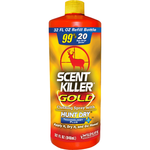 Wildlife Research Scent Killer Gold Spray Refill, Bottle View