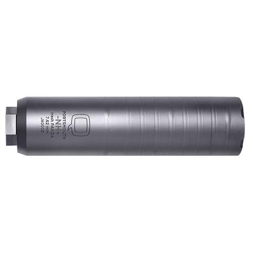 Q LLC SILTPQUICKIE762 Trash Panda 7.62mm 1.75" Blasted Titanium Quickie Fast Attached