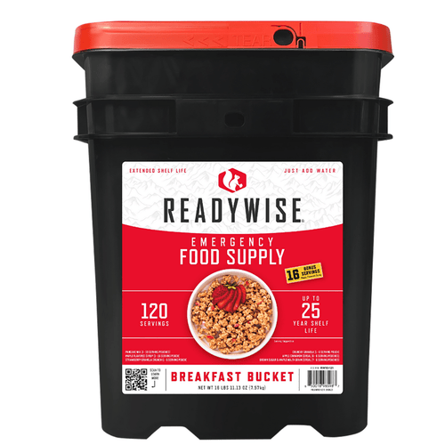 Wise Foods Emergency Supplies Breakfast Bucket, Bucket View