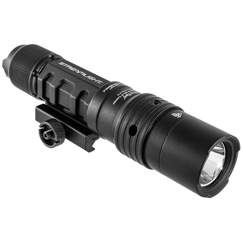 Streamlight 88090 ProTac HL-X Rail Mount Black Anodized Aluminum 60/1000 Lumens, White LED Bulb/Red Laser, 270 Meters Beam, Picatinny Rail Mount