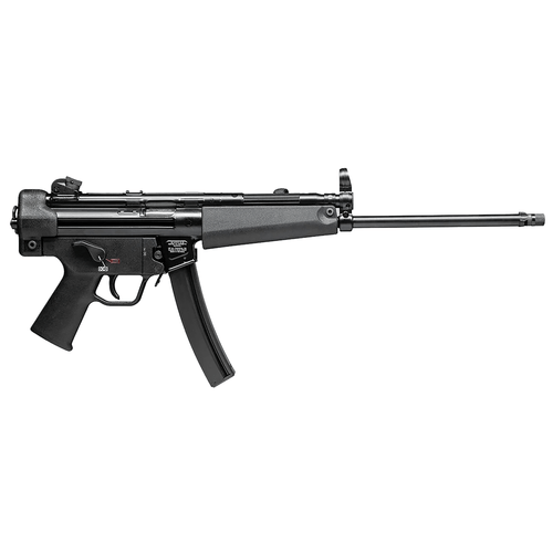 HK 81000480 SP5L 9mm Luger 10+1 16.50" Black Threaded Barrel Black Pistol