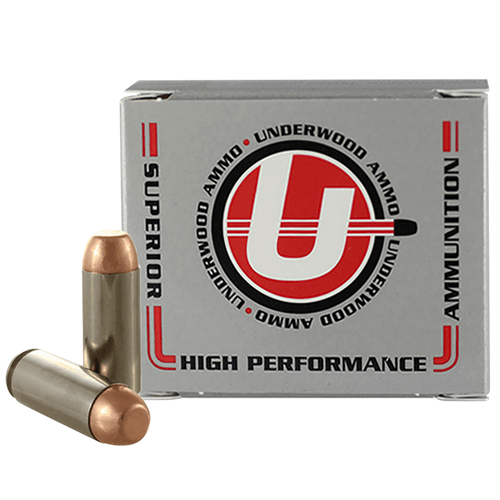 Underwood Ammo 300gr. Full Metal Jacket-Flat Nose Hunting Ammo, Box View