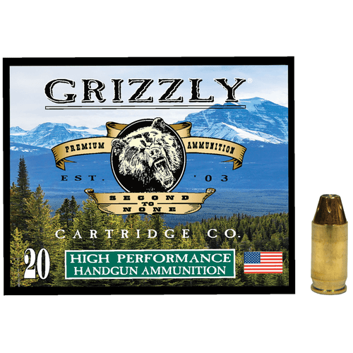 Grizzly Ammo Jacketed Hollow Point Ammo, Box View