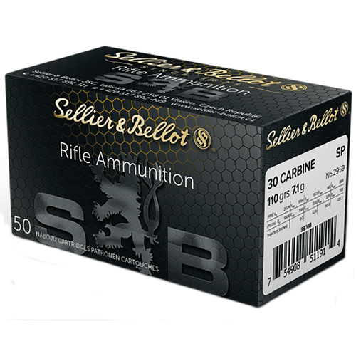 Sellier & Bellot Rifle Ammunition, Box View