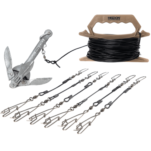 Higdon Outdoors Battleship Jerk Rig, Over View
