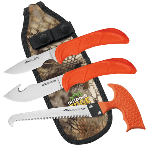 Outdoor Edge WildGuide Knife Set, Over View