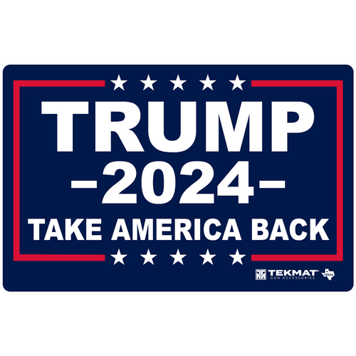 TekMat TEK42TRUMPMAGA Trump 2024 Door Mat Rubber 25"x42"