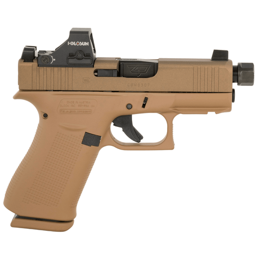 Glock G43X MOS Pistol, Right Side View