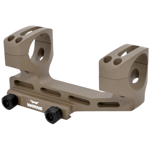 Warne Skeletonized Scope Mount/Ring Combo, Over View