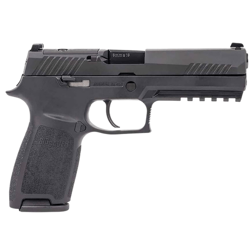 Sig Sauer P320 w/Optic Pistol, Right Side View