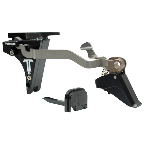 TriggerTech Competitive Black Curved Fits Glock Gen1-5 G9B0SBS26CIBC