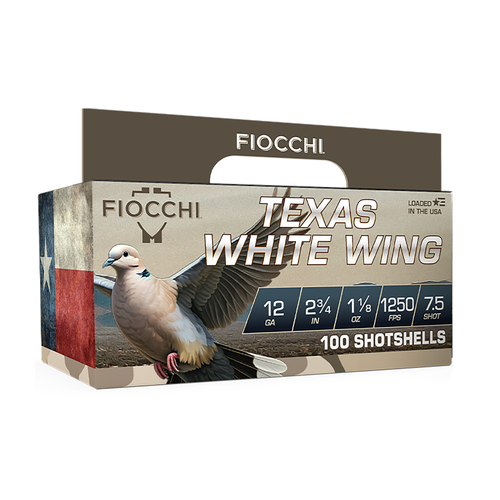 Fiocchi 12TWW187 12 Gauge 2.75" 1 1/8 oz 100 Per Box