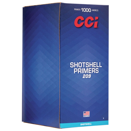 CCI 8 Shotshell Primers 209 Shotgun 1000/Box