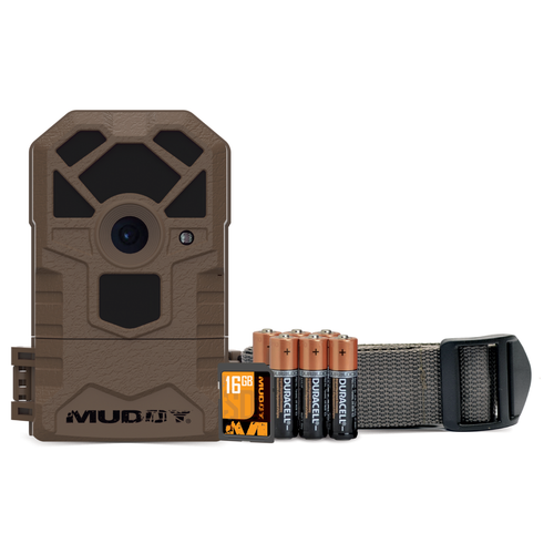 MUDDY Pro-Cam 14 Combo Brown LCD Display 14 MP Resolution Invisible Flash SD Card Slot Up to 32GB Memory