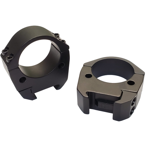 Talley TMS34L Modern Sporting Black Anodized Aluminum 34mm Tube, Low, Picatinny Rail