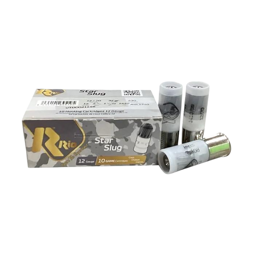 Rio Ammunition RSL1210 12 Gauge 2.75" Slug Shot 10 Per Box