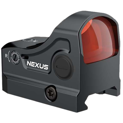 TruGlo Nexus Red Dot Matte Black 1x 22mm 3 MOA Red Dot Reticle TG8322B