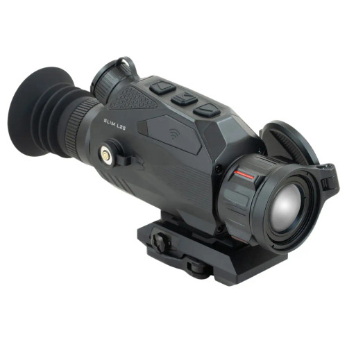 Nocpix SLIML25 Slim L25 Matte Black 25mm Multi- 1 DIY/1 Dynamic/6 Static Reticle 384x288, 12 Microns, 50 Hz Resolution