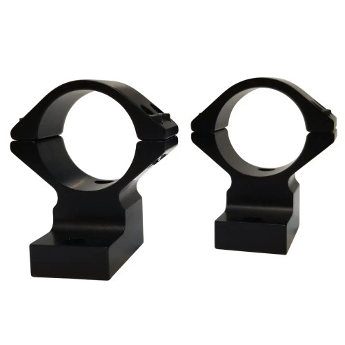 Talley 740714 Scope Mount/Ring Combo Black Anodized 30mm Tube Tikka T3/T3x Medium Rings
