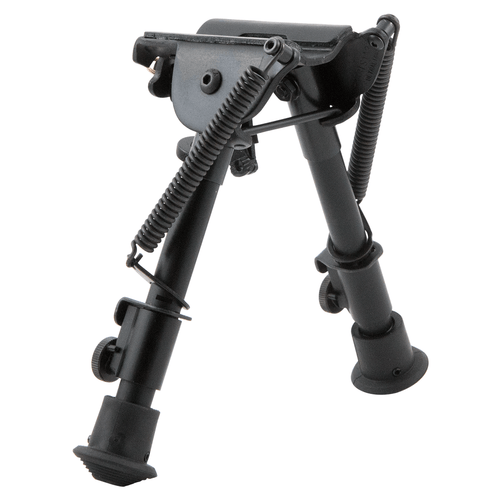 Harris Bipods 1A2-BR Non-Swivel BR Bipod Black 6-9" Steel/Aluminum