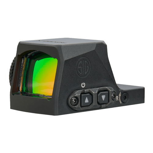 Sig Sauer Electro-Optics SORX1390 Romeo-X Enclosed Pro Black 1x24mm 6MOA Green Dot Reticle RX Footprint Mount