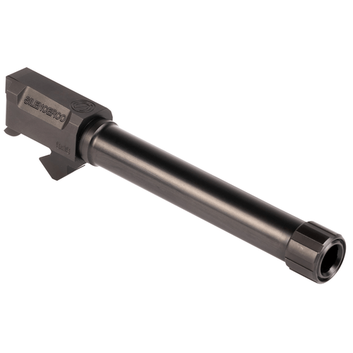 SilencerCo AC859 Sig 9mm Luger 5" Threaded Black Nitride Stainless Steel, Fits Sig P226