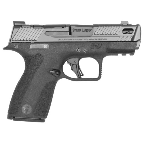Smith & Wesson M&P PC Shield X Sub-Compact 9mm Luger 15+1 3.60" Black Armornite Ported Barrel 14269  Right