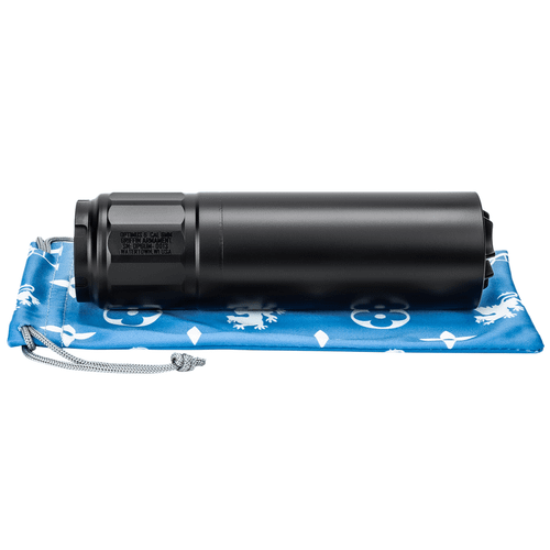 Griffin Armament GAOP6UM-W Utility Mount Optimus 6 6mm Fits 6.59" Long 17-4 Stainless Steel Cerakote Black Suppressor