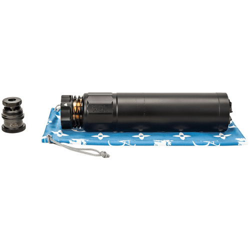 Griffin Armament GAOP7DL-W Optimus 7 Dual-Lok Black Suppressor