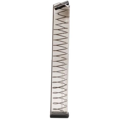 ETS Group Pistol Mags 30rd Extended 45 ACP Compatible w/Glock 21/30/41 Clear Polymer GLK2130