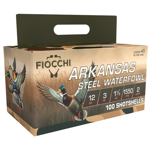 Fiocchi 12 Gauge 3" 1 1/5oz 3 Shot 100 Per Box 123ADS3
