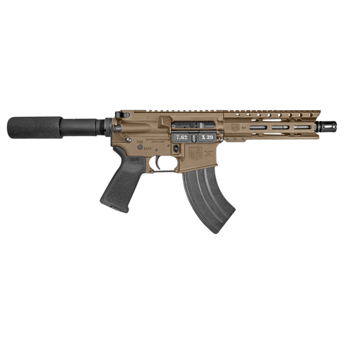 Diamondback DB1912O061 DB15 7.62x39mm 28+1 7", FDE AK Pistol