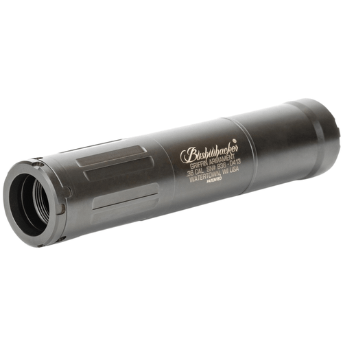 Griffin Armament GABUSH36W Bushwacker 36 Modular 36 Cal 1.50"D Black Cerakote 17-4 Stainless Steel Suppressor
