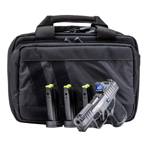 Rost Martin RM1S Bundle Sub-Compact 9mm Luger 15+1 3.60" Black, Viridian RFX-11 Green Dot RM1SBLKOSPSPL