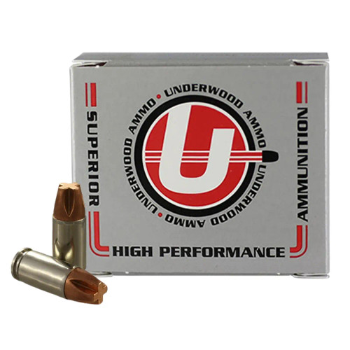 Underwood Ammo Xtreme Penetrator 9mm Luger+P+ 115gr Solid Monolithic 20 Per Box 823