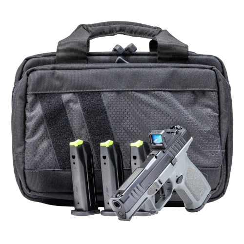 Rost Martin RM1C Bundle Compact 9mm Luger 17+1 4" Black/Stone Gray RM1CGRYOSPSPL