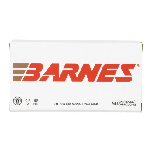 Barnes Bullets 9mm Luger 115gr Sierra Jacketed Hollow Point 50 Per Box 32521