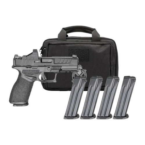 Springfield Armory Echelon 40F.C Gear Pac 9mm Luger 10+1 4" Black, Optic Ready EC9409BFCLCPAC