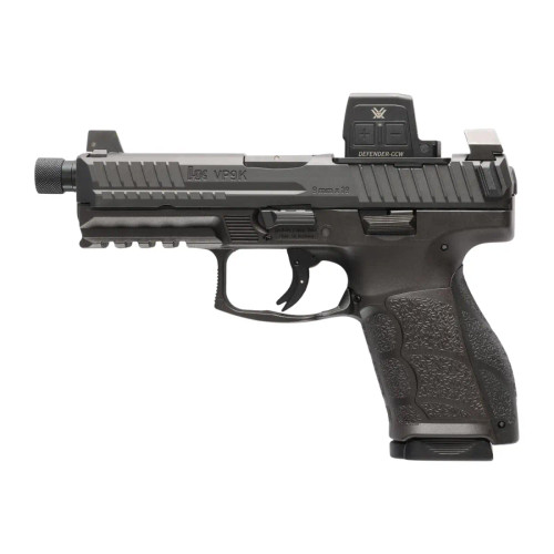 HK VP9A1 K Tactical w/Optic 9mm Luger 15+1 4.70" Black, Vortex CCW 81001367