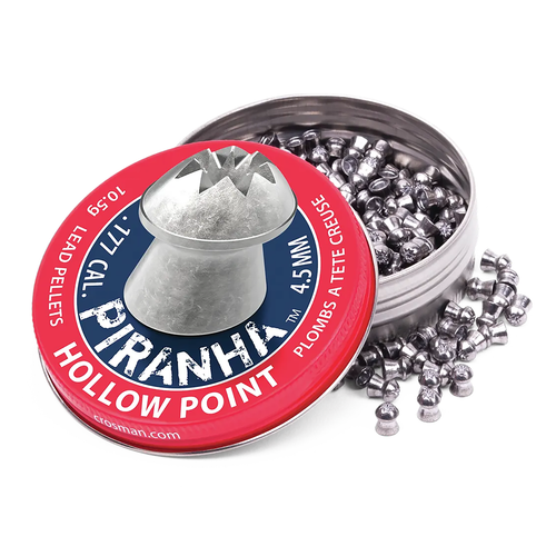 Daisy LPPH76P Piranha 177 Lead 400/Tin Canister