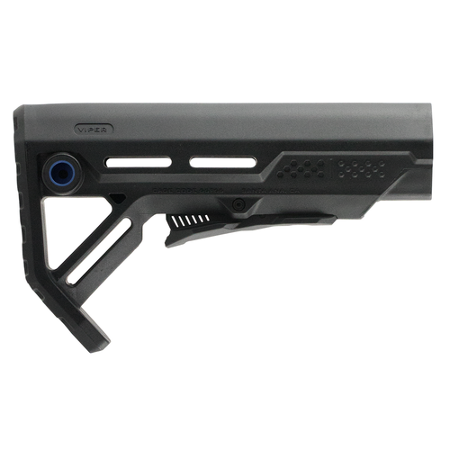 Strike MOD1 Mil-Spec Black with Blue Accent Synthetic for AR-15, M16 STRIKEESMOD1BKBLU