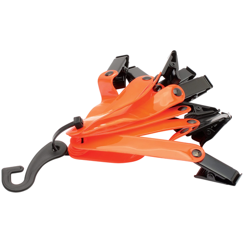 HME OTM-3 Trail Marking Orange Vinyl 3" Includes Heavy Duty Metal Clip 10 Pack