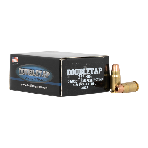 DoubleTap Ammunition 357Sig 125gr 20 Per Box 357S125X