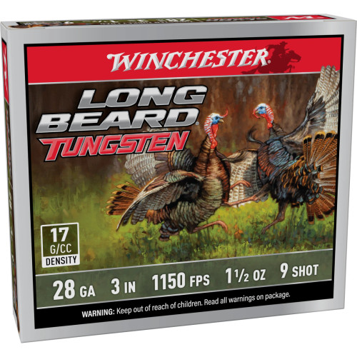 Winchester Ammo LBT2839 28Gauge 3" 1 1/2oz 9 Shot 5 Per Box