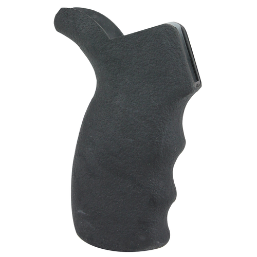 Pachmayr 02466 AR Rear Grip Non-Slip Texture Black Rubber with Finger Grooves for AR-15